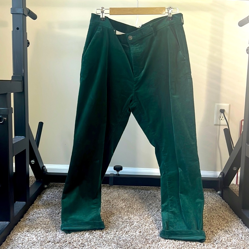 dark green corduroy pants forever 21 US 36